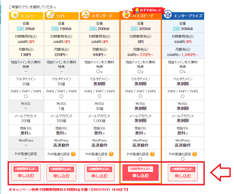スターサーバー申し込みの流れ15